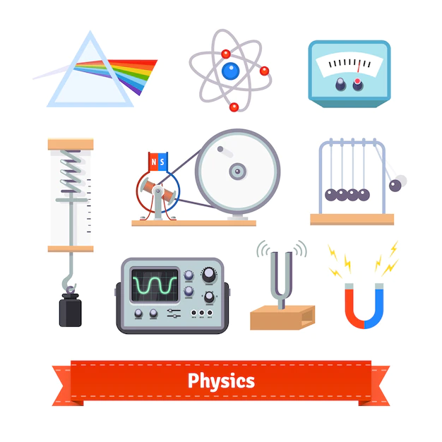 Free Vector | Physics classroom equipment
