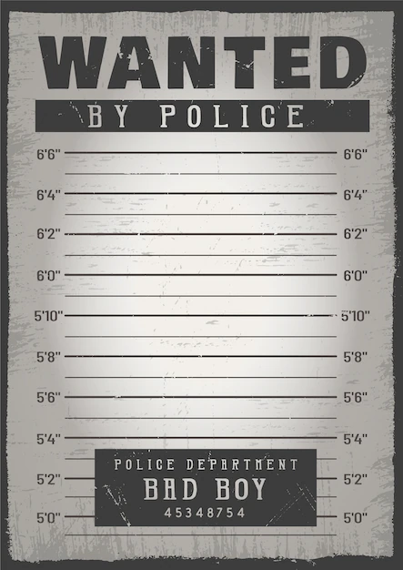 Free Vector | Police mugshot background