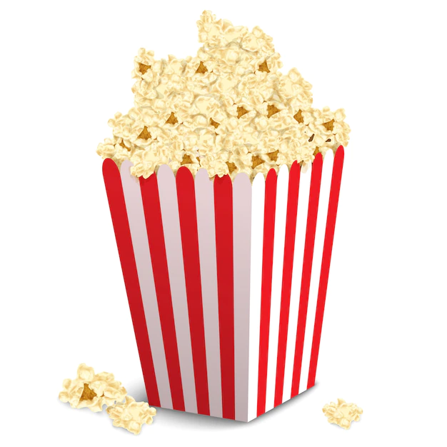 Free Vector | Popcorn box design
