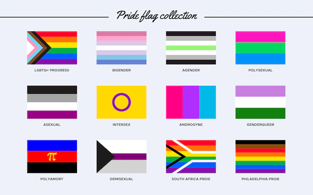 Free Vector | Pride flag collection