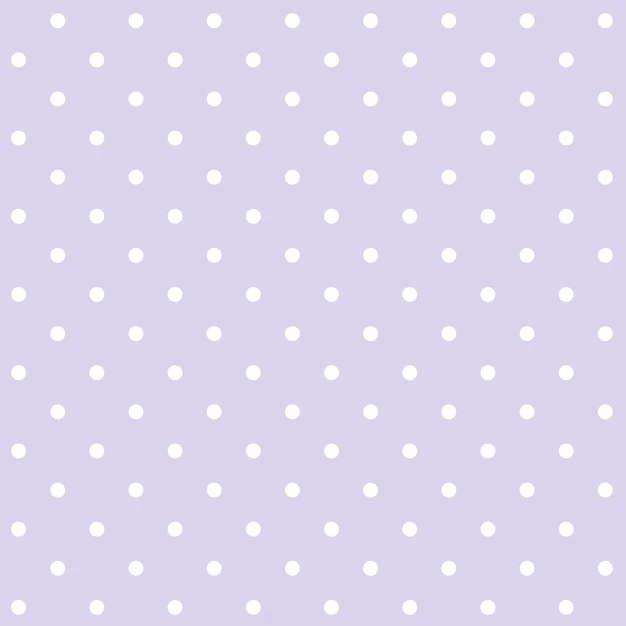 Free Vector | Purple and white seamless polka dot pattern vector