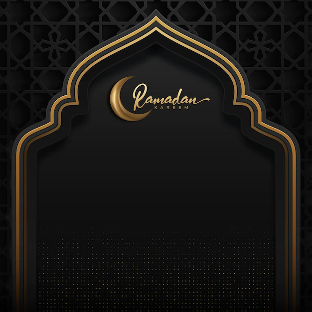 Free Vector | Ramadan kareem background with moon