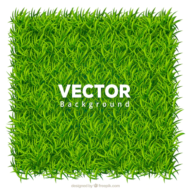 Free Vector | Realistic background of green grass