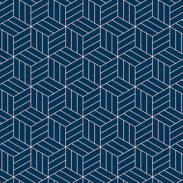 Free Vector | Seamless japanese-inspired geometric pattern