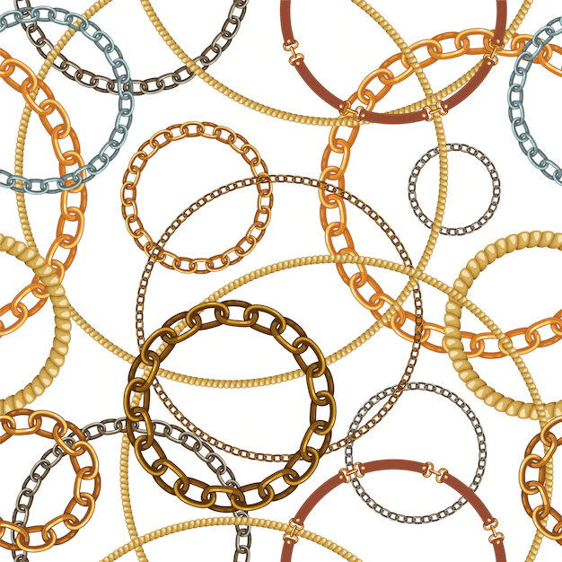 Free Vector | Seamless pattern with ropes.