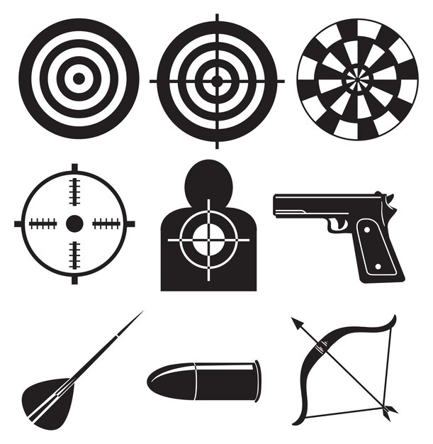 Free Vector | Shooting sports