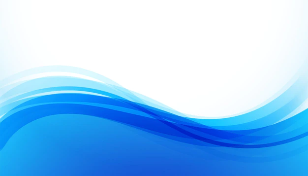 Free Vector | Smooth curve blue wavy background