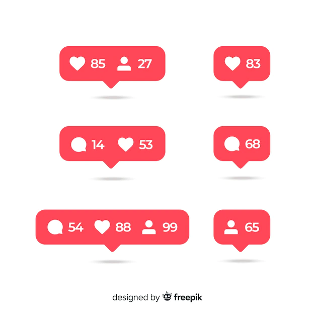 Free Vector | Social media elements