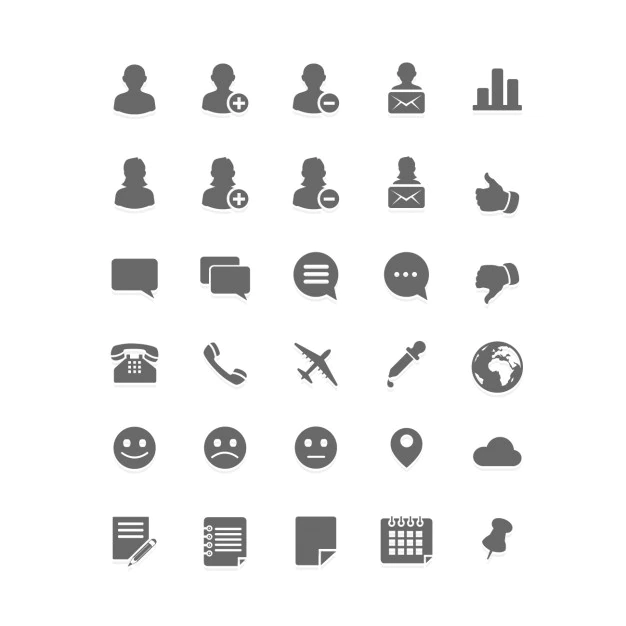 Free Vector | Social media flat icon set