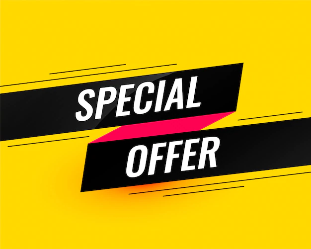 Free Vector | Special offer modern sale banner template