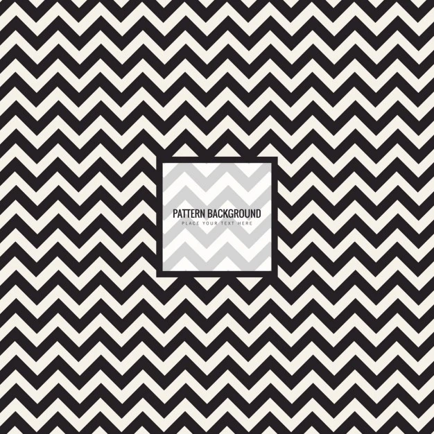Free Vector | Stylish pattern with zig-zag lines