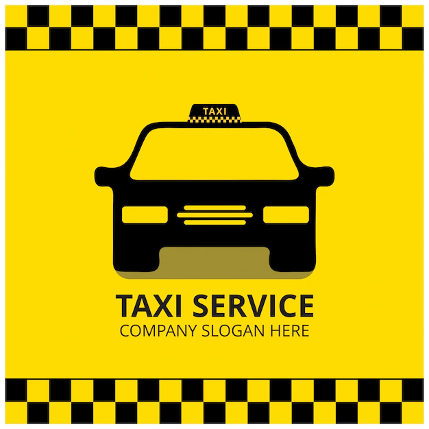 Free Vector | Taxi logotype design template