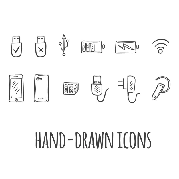 Free Vector | Technological icons