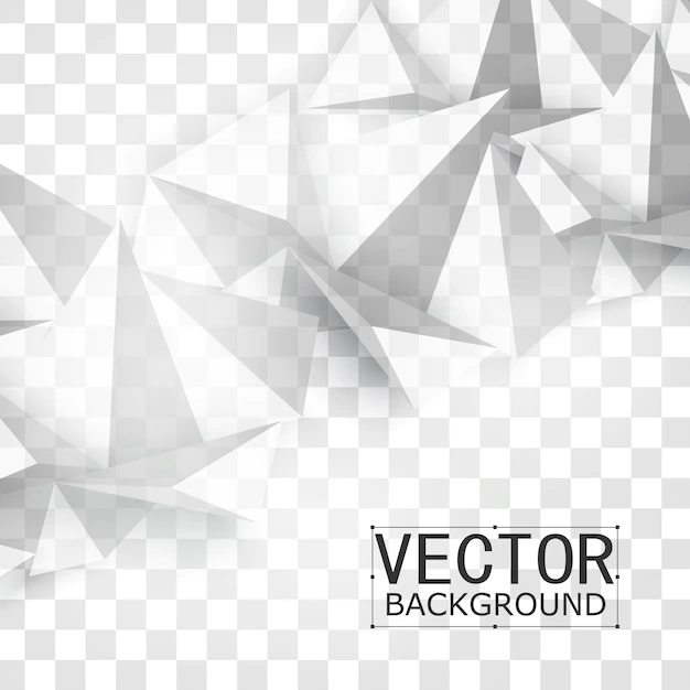Free Vector | Vector abstract geometric shape from gray.