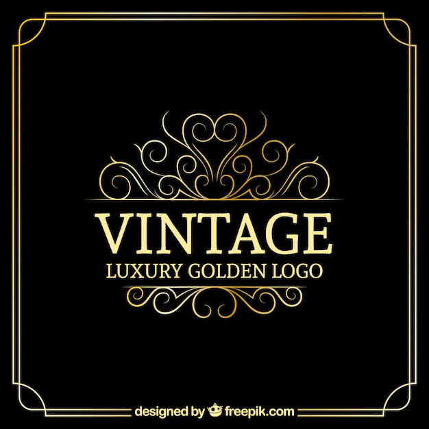 Free Vector | Vintage and luxury logo template