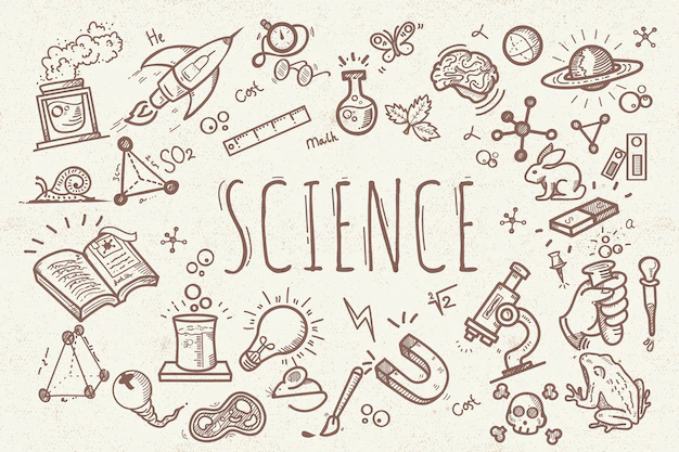 Free Vector | Vintage design science education background