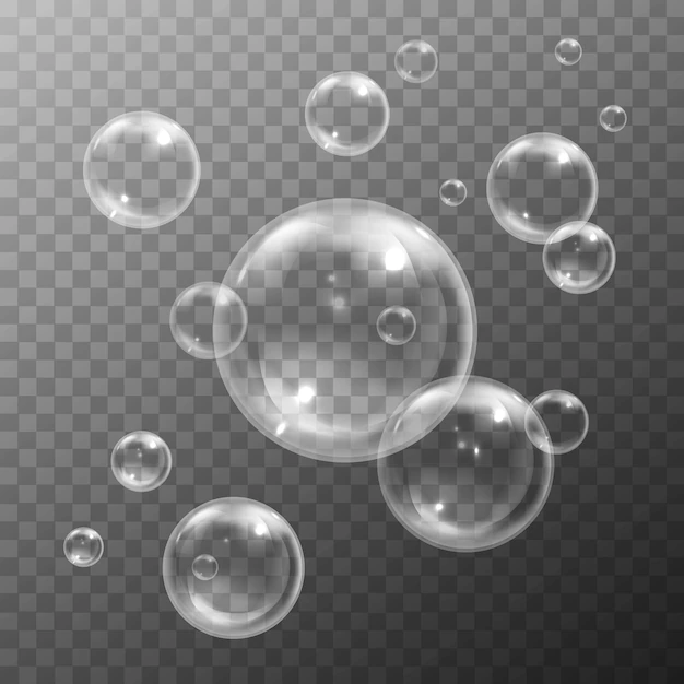 Free Vector | Water bubbles set