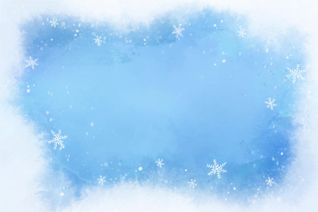 Free Vector | Watercolor winter background