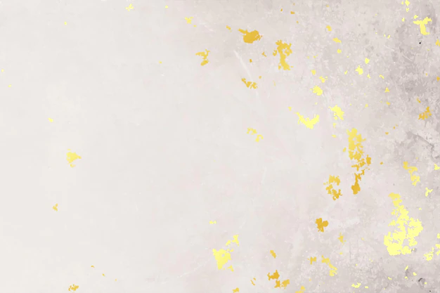 Free Vector | White and golden foil texture background