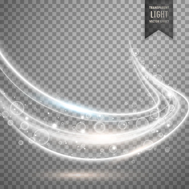 Free Vector | White light wave effect