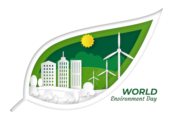 Free Vector | World environment day event