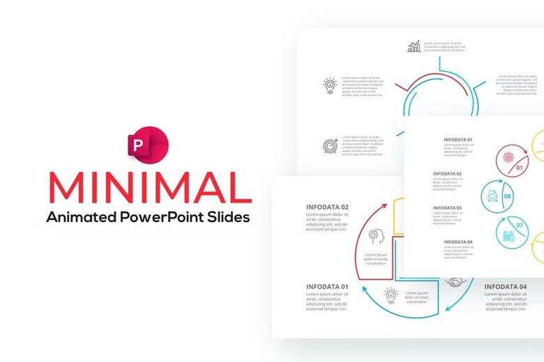 Minimal-Animated-PowerPoint-Infographics-free-download