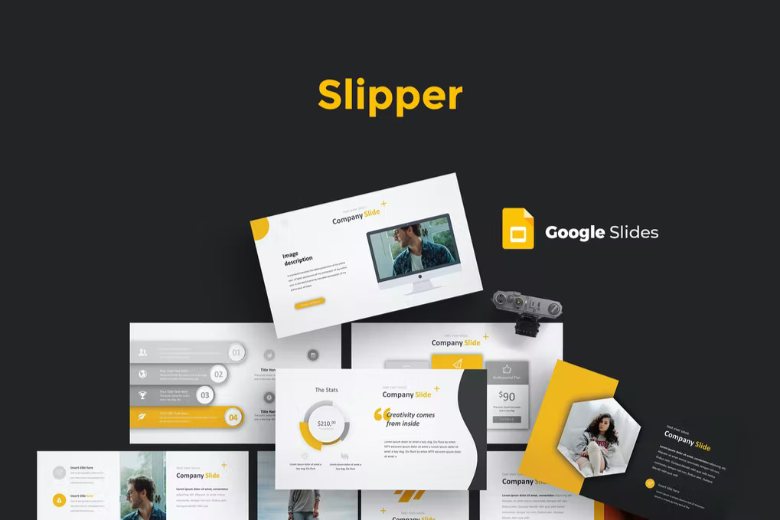 Slipper-Google-Slides-Template-free-download