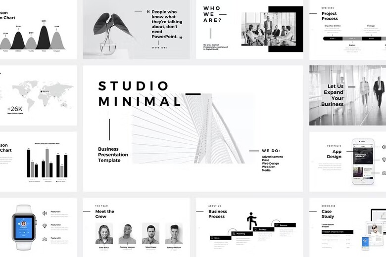 Studio-Minimal-Presentation-PowerPoint-Template-free-download