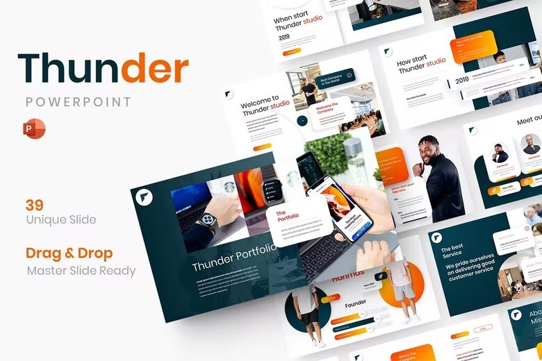 Thunder–Business-PowerPoint-Template-free-downlaod