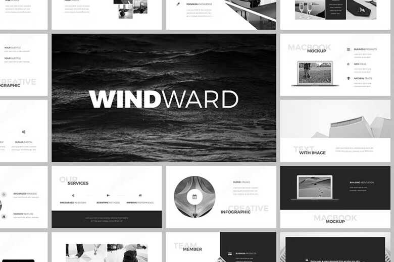 WindWard-Presentation-template-free-download