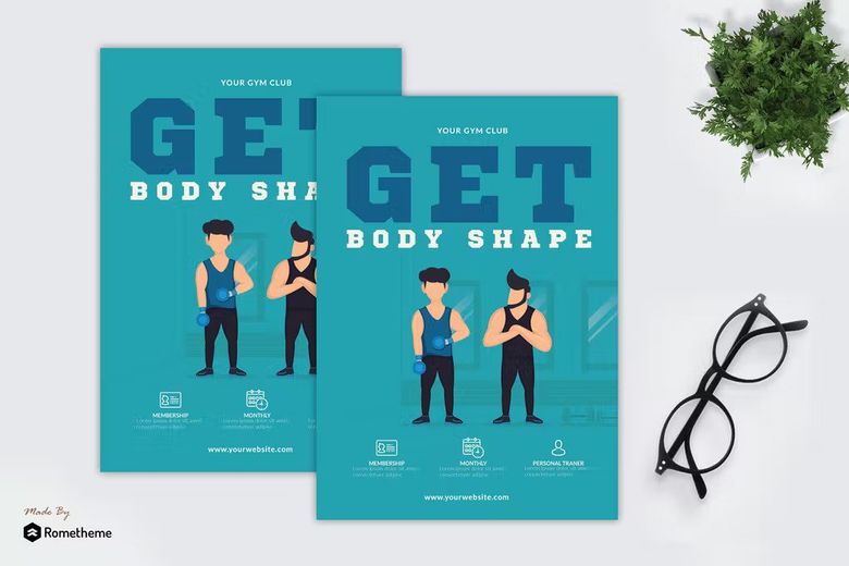 Get Body Shape - Creative Flyer GR free download
