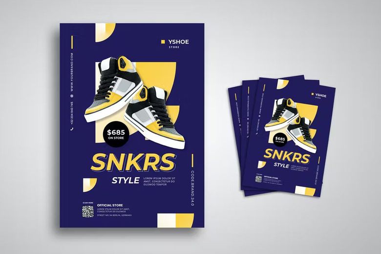 Sneakers Flyer free download