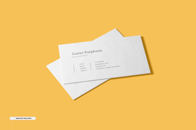 Free PSD | Business cards mockup