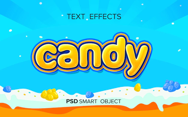Free PSD | Adventure game text effect