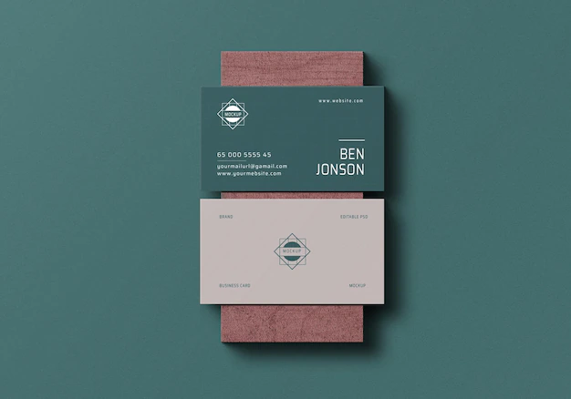 Free PSD | Business card mockup