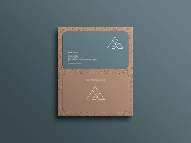 Free PSD | Elegant business card mockup