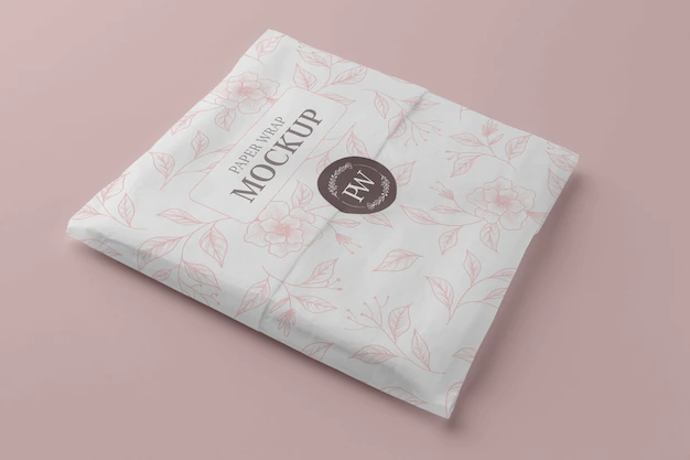 Free PSD | Elegant wrapping paper mockup