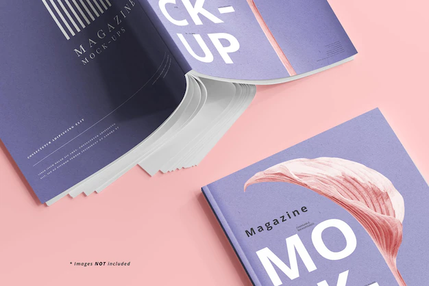 Free PSD | Magazine mockup