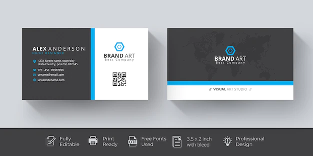 Free PSD | Professional business card mockup