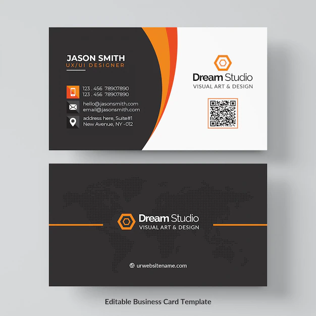 Free PSD | Professional business card mockup