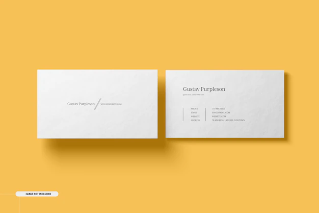 Free PSD | Business cards mockup