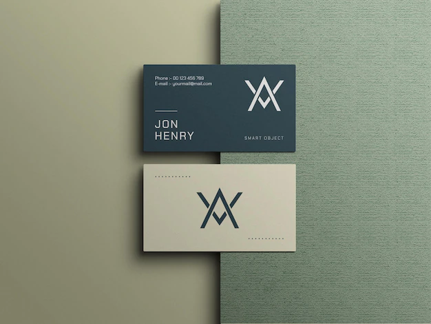 Free PSD | Business card mockup