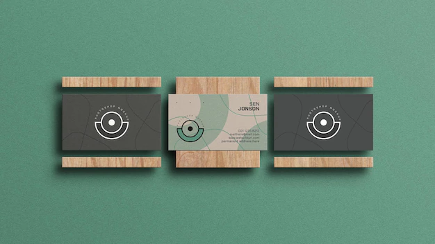 Free PSD | Business card mockup