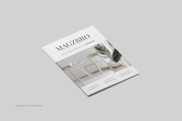 Free PSD | Magazine mockup