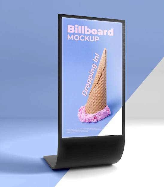 Free PSD | Billboard studio mock up