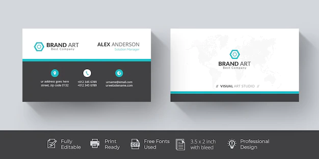 Free PSD | Professional business card mockup