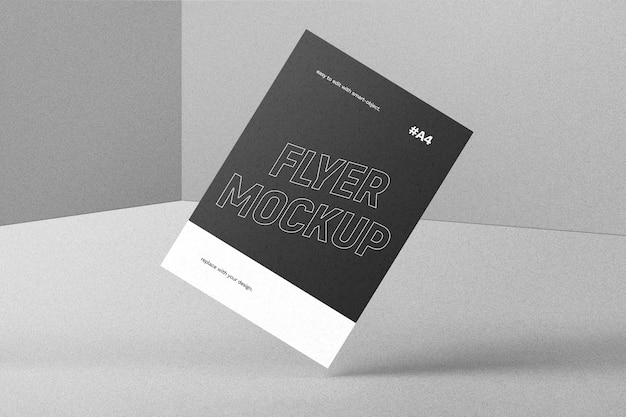 Free PSD | Flyer mockup