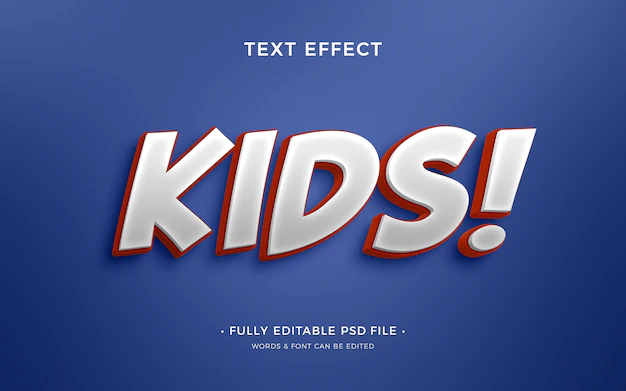 Free PSD | Cartoon text effect