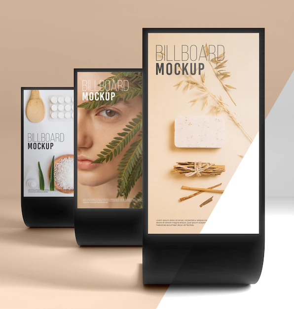 Free PSD | Billboard studio mock up