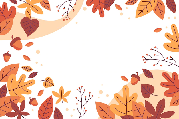 Free Vector | Autumn leaves background